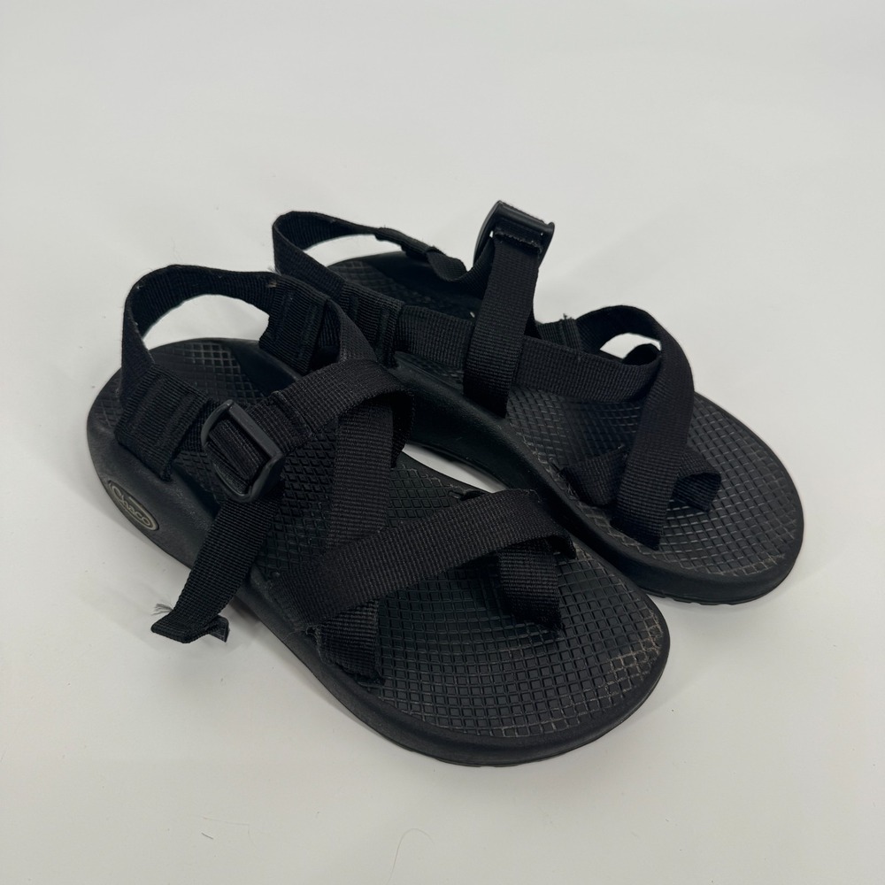 Chaco Z / Cloud 2 Black Adjustable Strap Cushioned Women's 5 Sandals